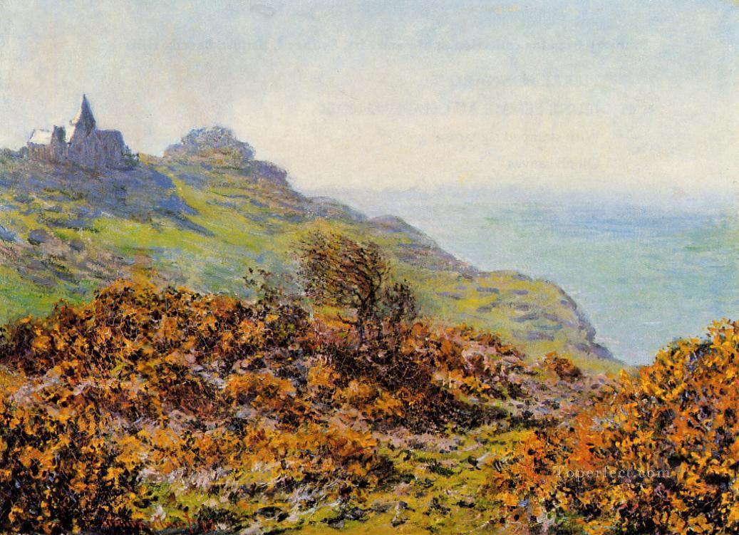 The Church at Varengeville and the Gorge of Les Moutiers Claude Monet Oil Paintings